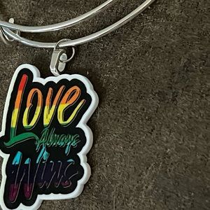Love wins bracelet